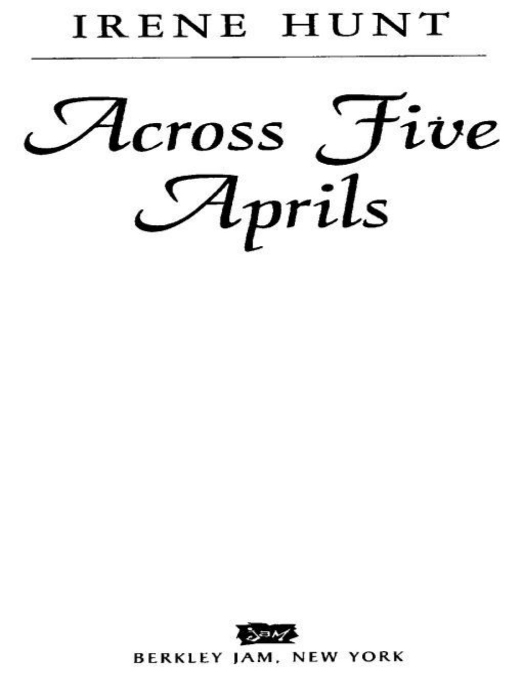 Cover of Across Five Aprils