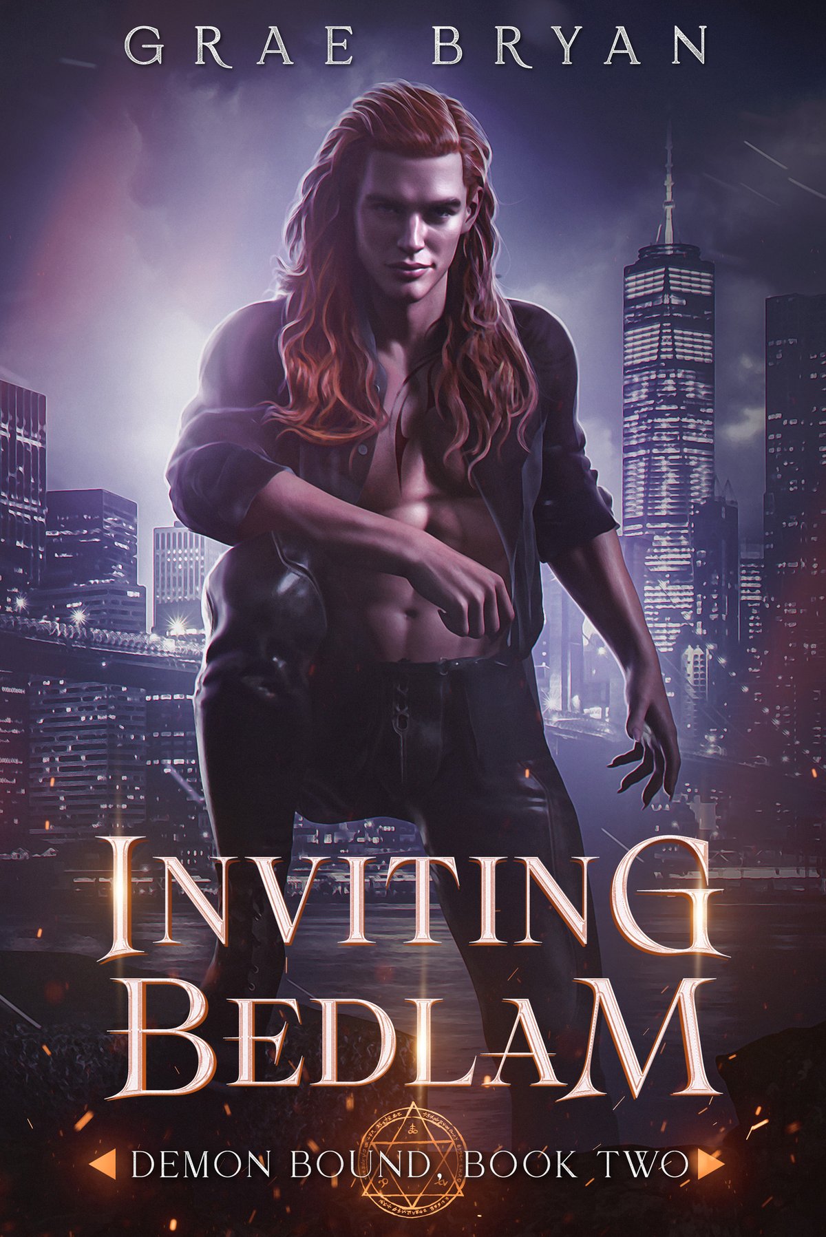 Cover of Inviting Bedlam (Demon Bound Book 2)