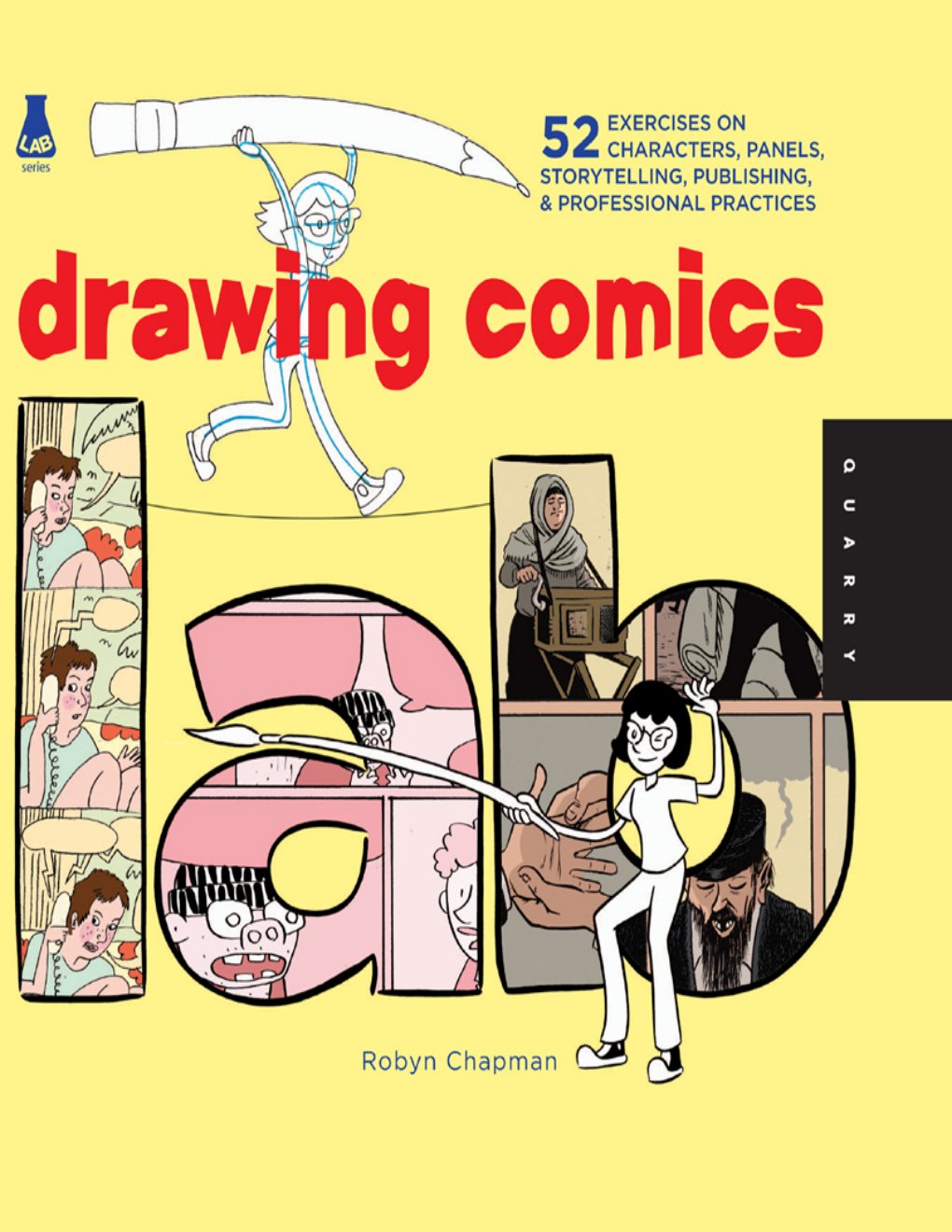 Cover of Drawing Comics Lab