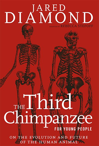 Cover of The Third Chimpanzee for Young People