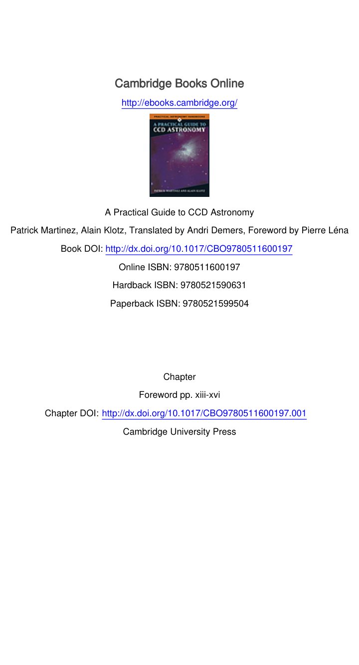 Cover of Cambridge Books Online