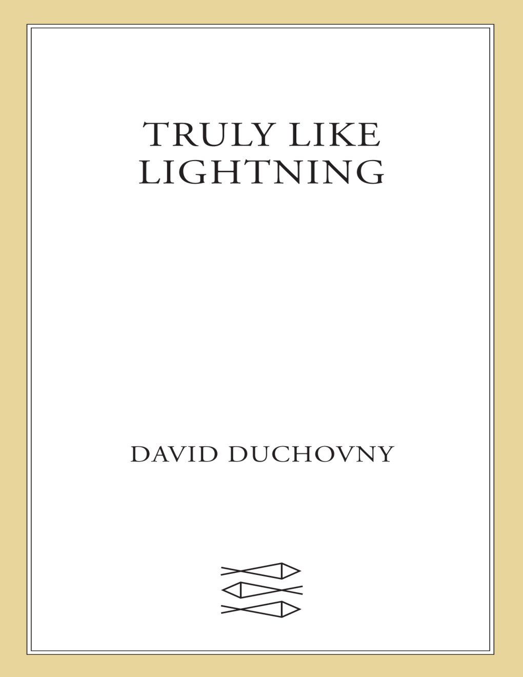 Cover of Truly Like Lightning