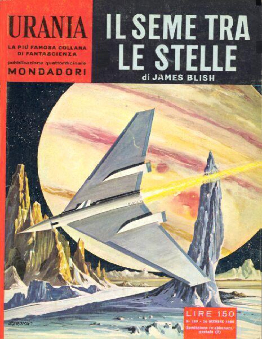 Cover of Urania 0189-Il Seme Tra Le Stelle