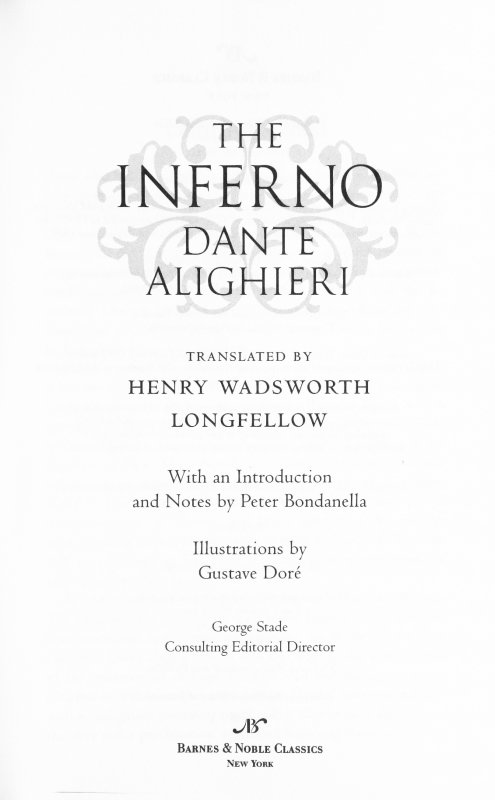 Cover of The Inferno (1831)