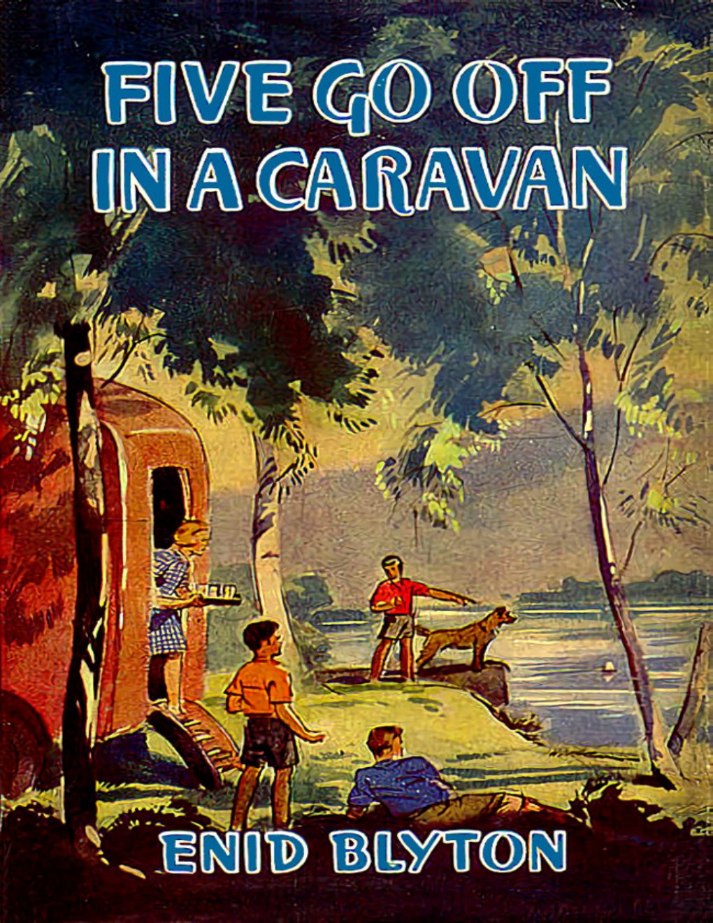 Cover of Five Go Off in a Caravan