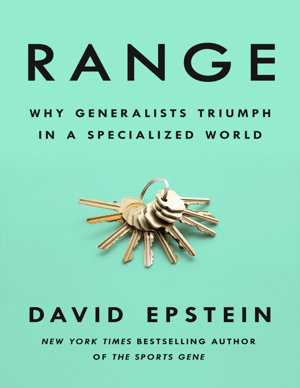 Cover of Range: Why Generalists Triumph in a Specialized World