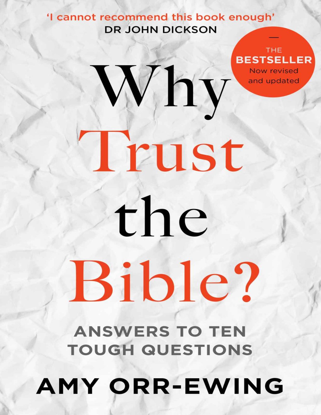 Cover of Why Trust the Bible? (Revised and updated)