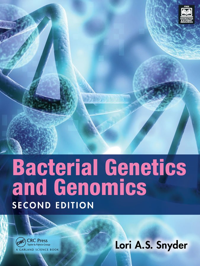 Cover of Bacterial Genetics and Genomics (2024)
