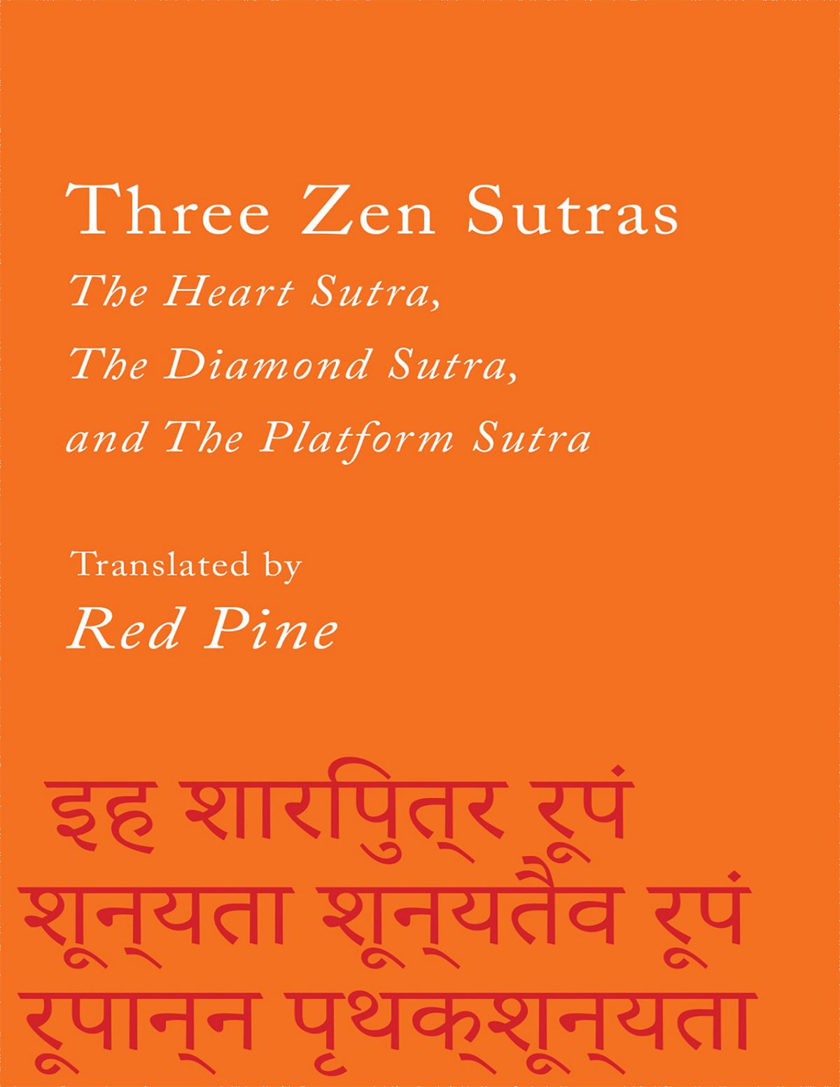 Cover of Three Zen Sutras (1800)
