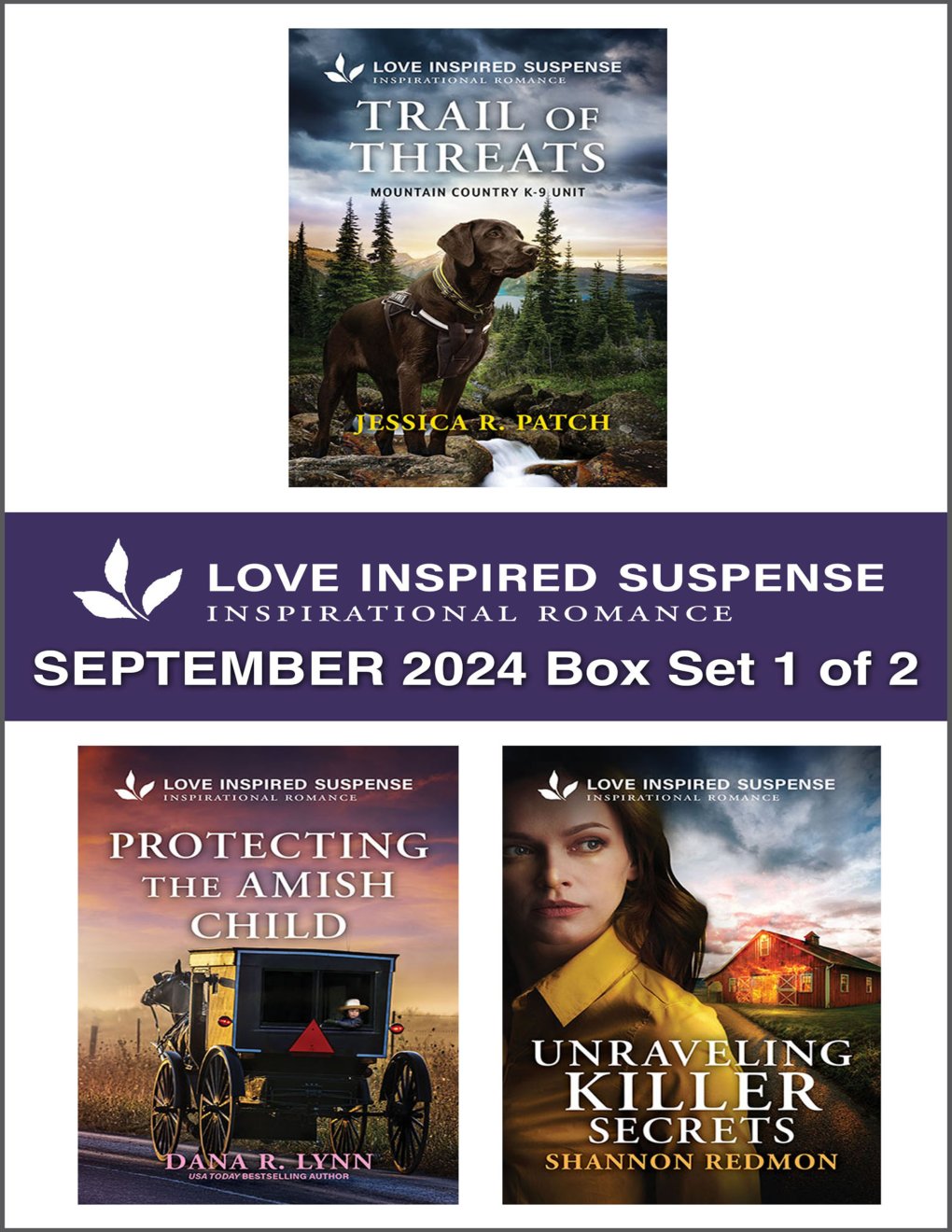 Cover of Love Inspired Suspense September 2024 Box Set 1 of 2
