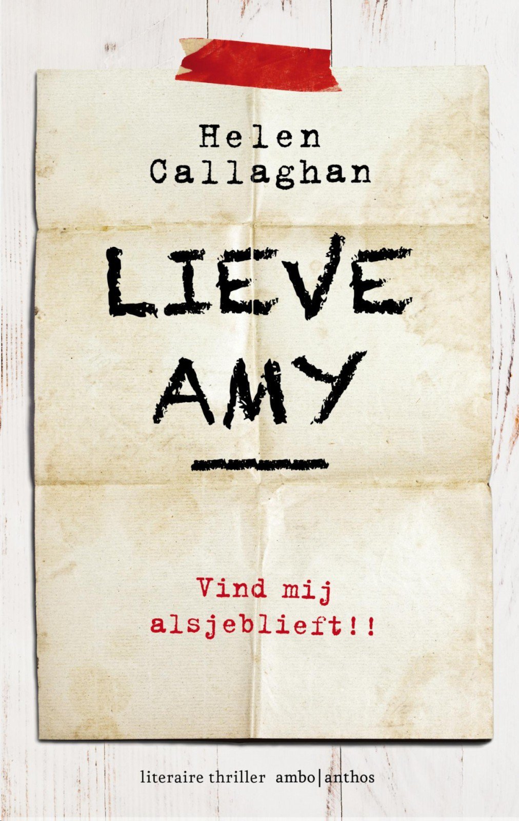 Cover of Lieve Amy (2016)