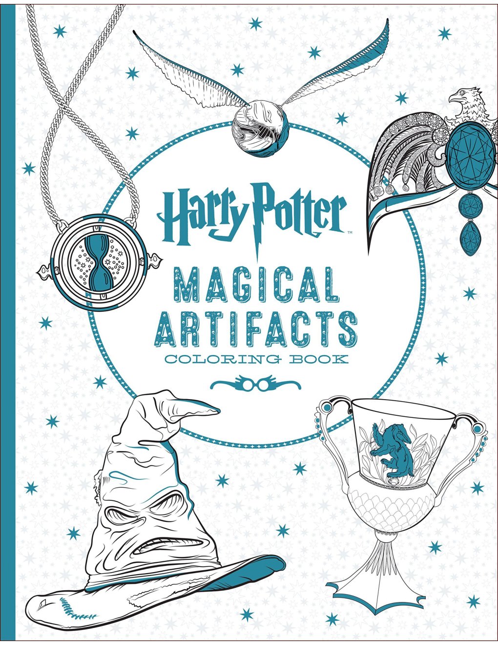 Cover of Harry Potter Coloring Book