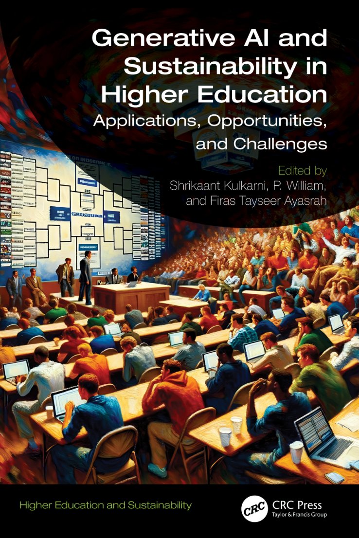 Cover of Generative AI and Sustainability in Higher Education; Applications, Opportunities