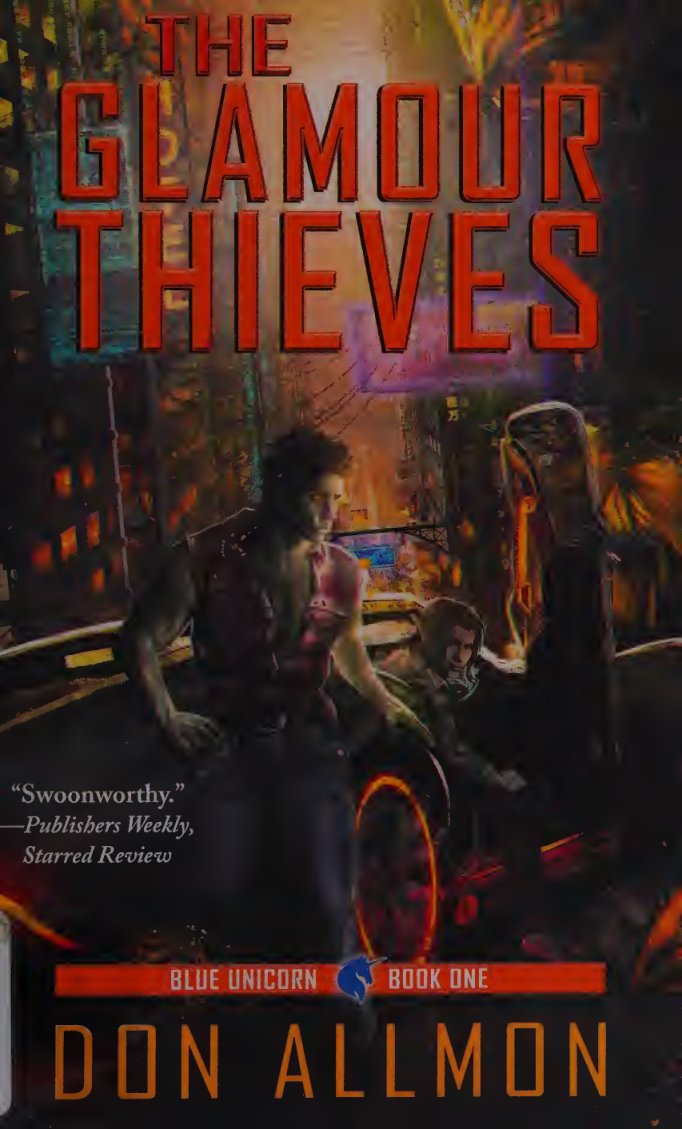 Cover of The glamour thieves (1537)