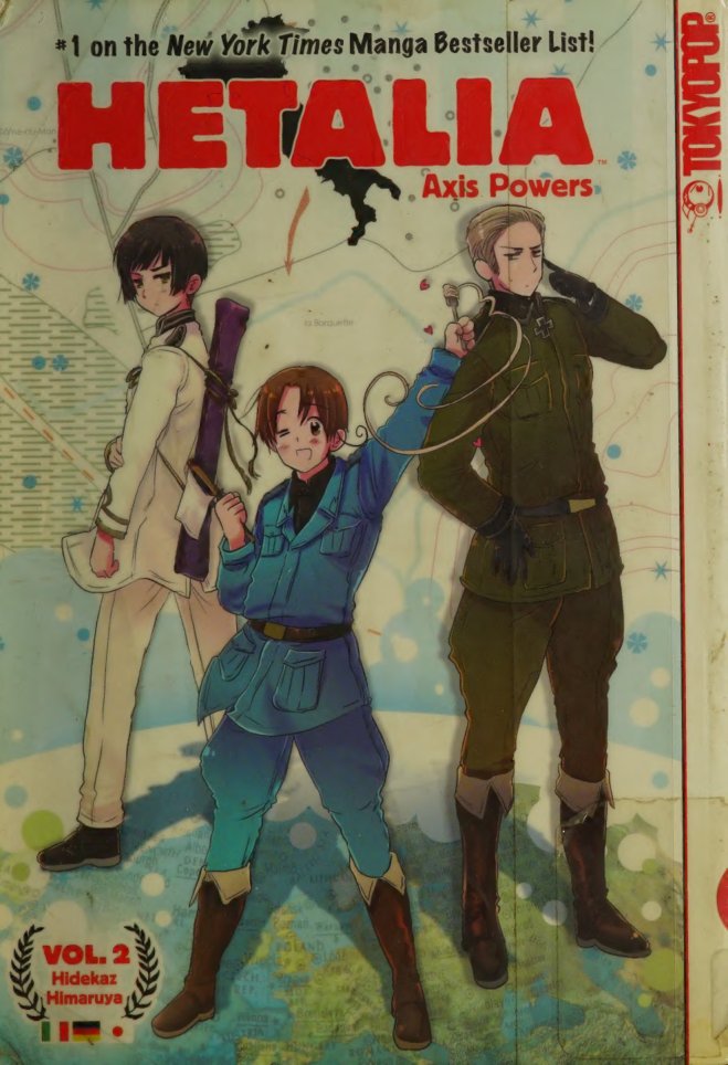 Cover of Hetalia : Axis Powers