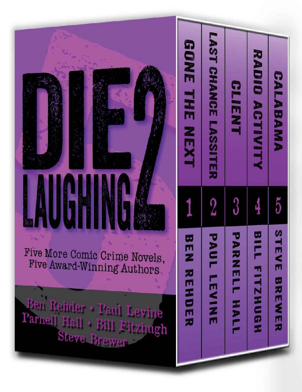 Cover of Die Laughing 2: Five More Comic Crime Novels
