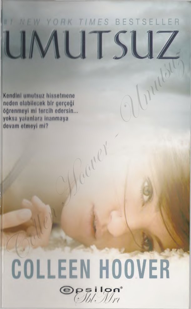 Cover of Collen Hoover - Umutsuz