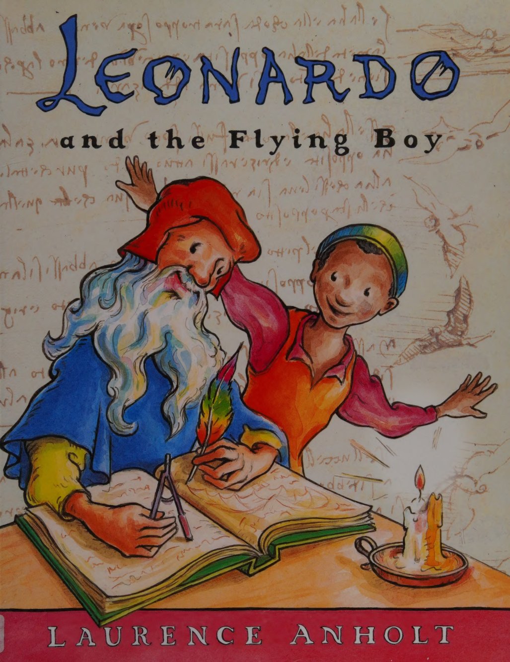 Cover of Leonardo and the flying boy
