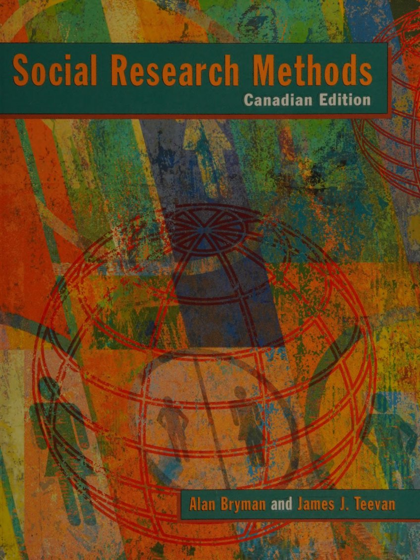 Cover of Social research methods