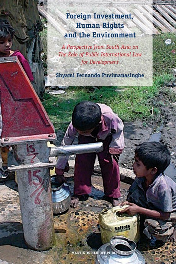 Cover of Foreign Investment, Human Rights and the Environment : a Perspective from South Asia on the Role of Public Interntional Law for Development