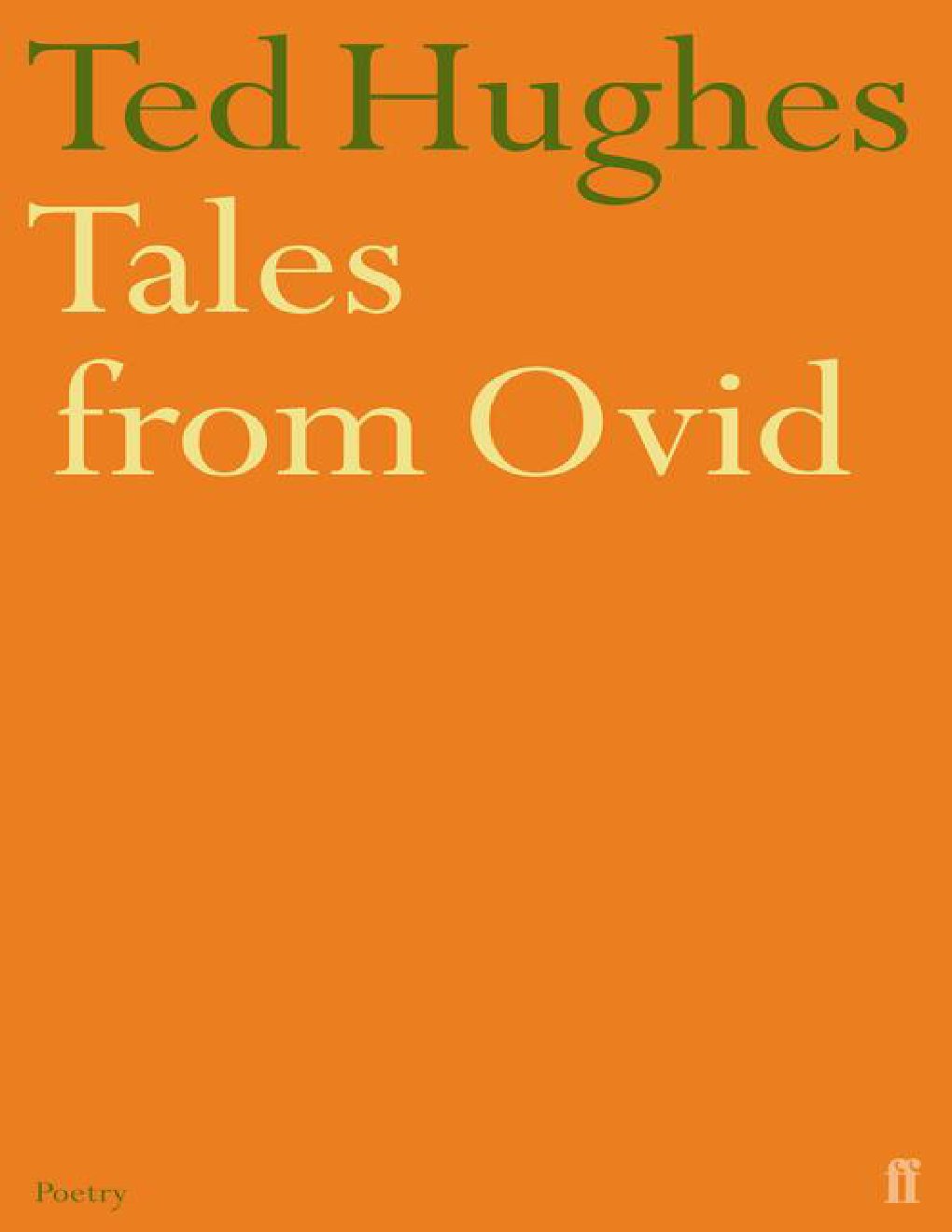 Cover of Tales from Ovid (1957)