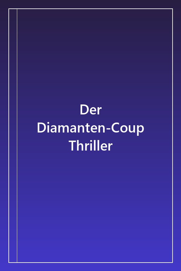 Cover of Der Diamanten-Coup Thriller