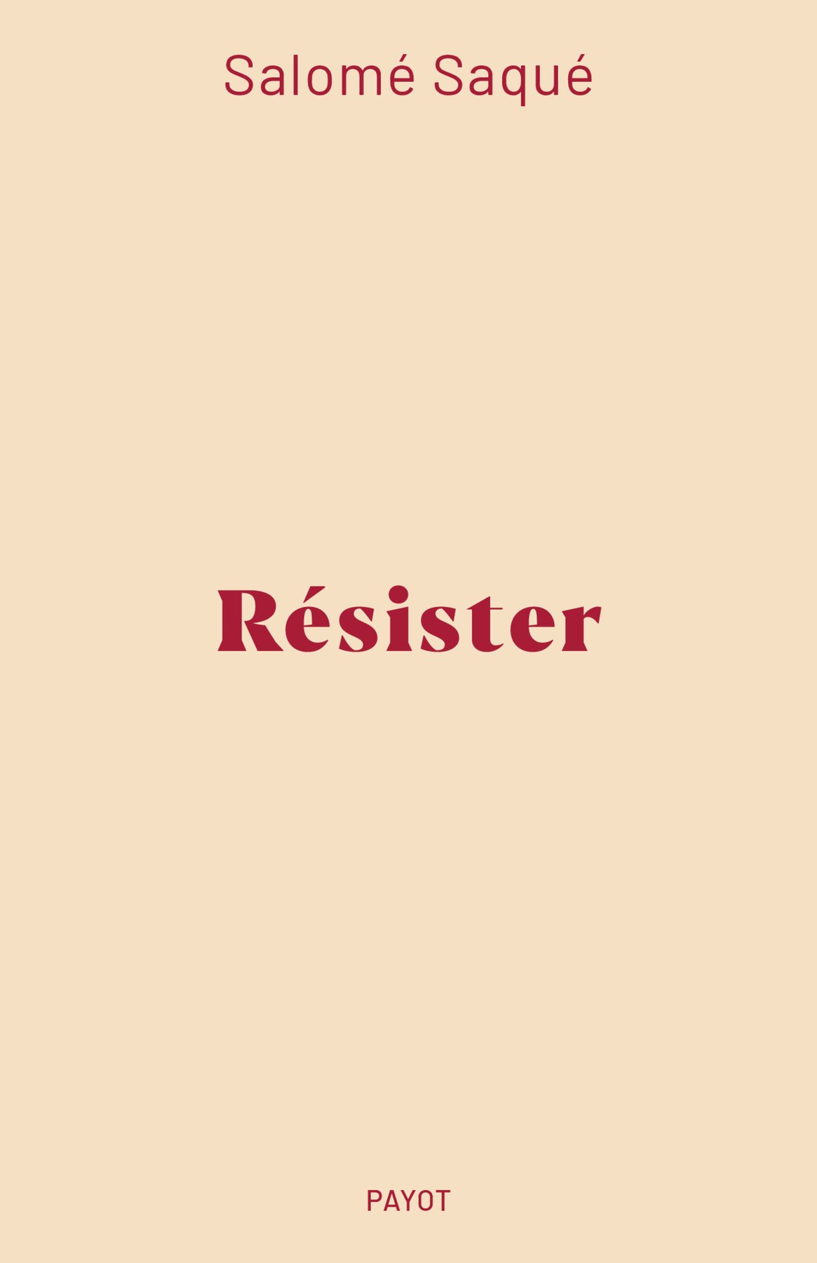 Cover of Résister (French Edition)