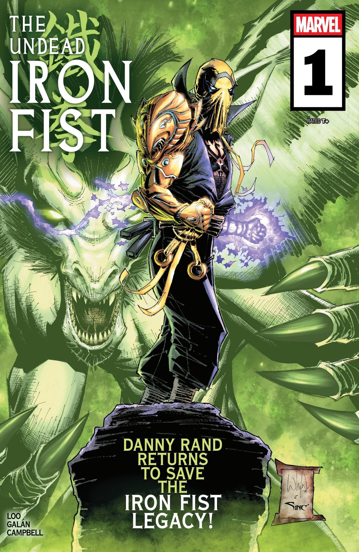 The Undead Iron Fist 001 (2025)