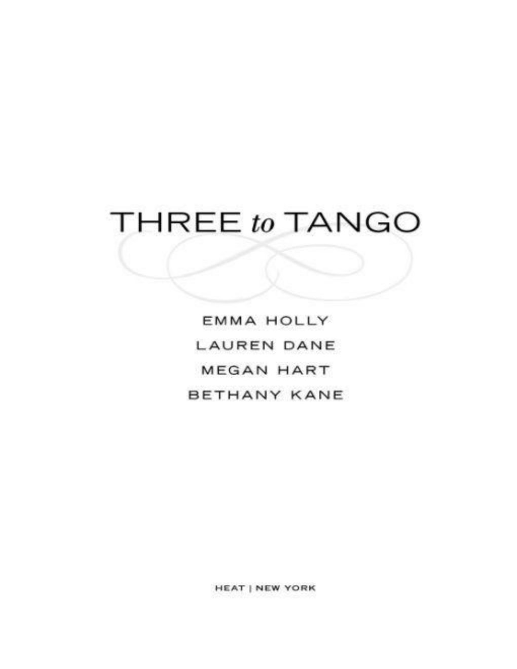Cover of Three to Tango