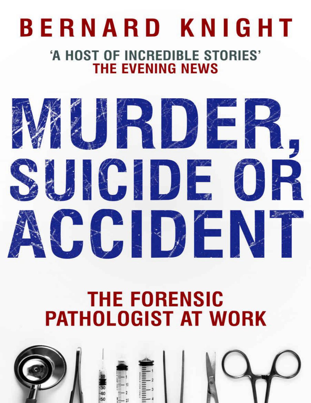 Cover of Murder, Suicide or Accident