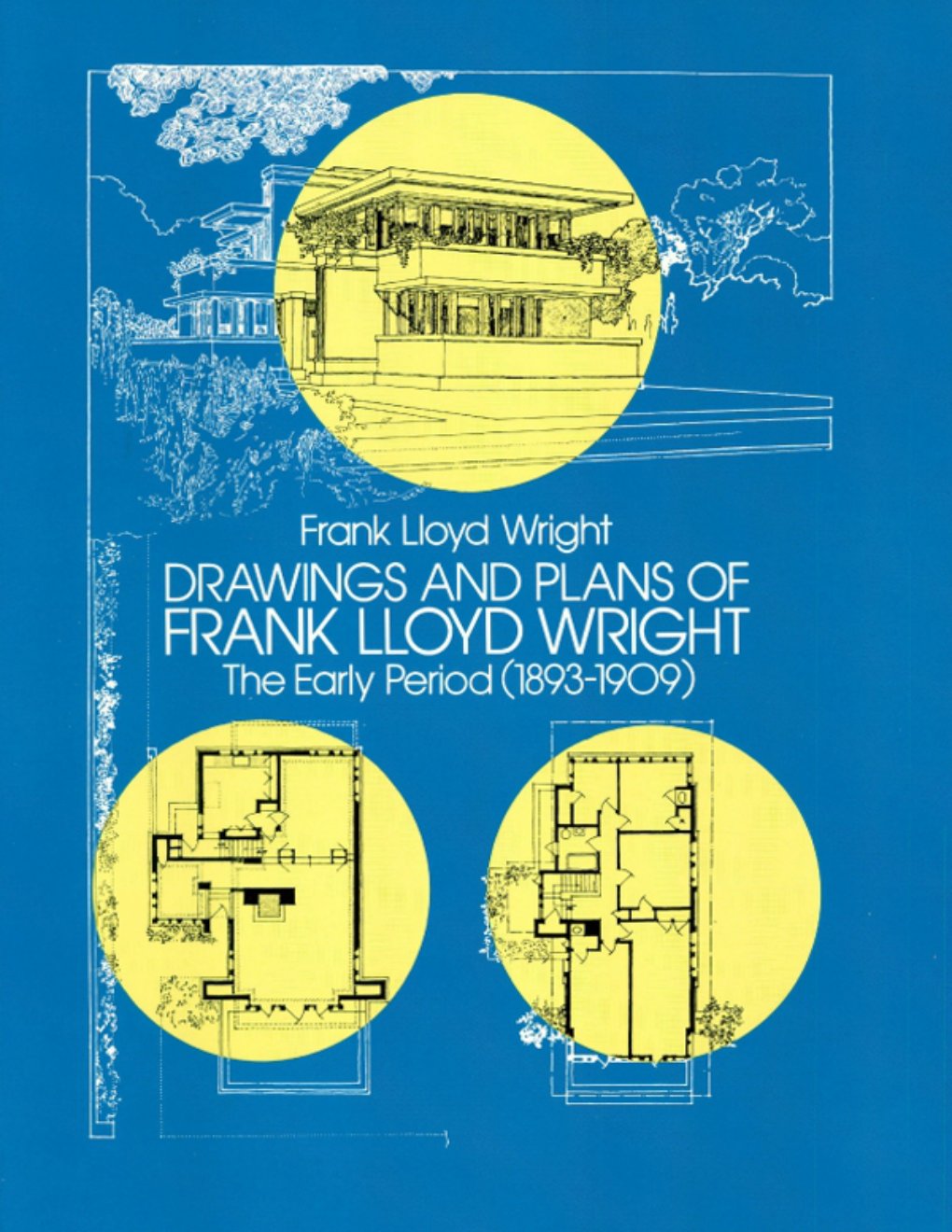 Cover of Drawings and Plans of Frank Lloyd Wright