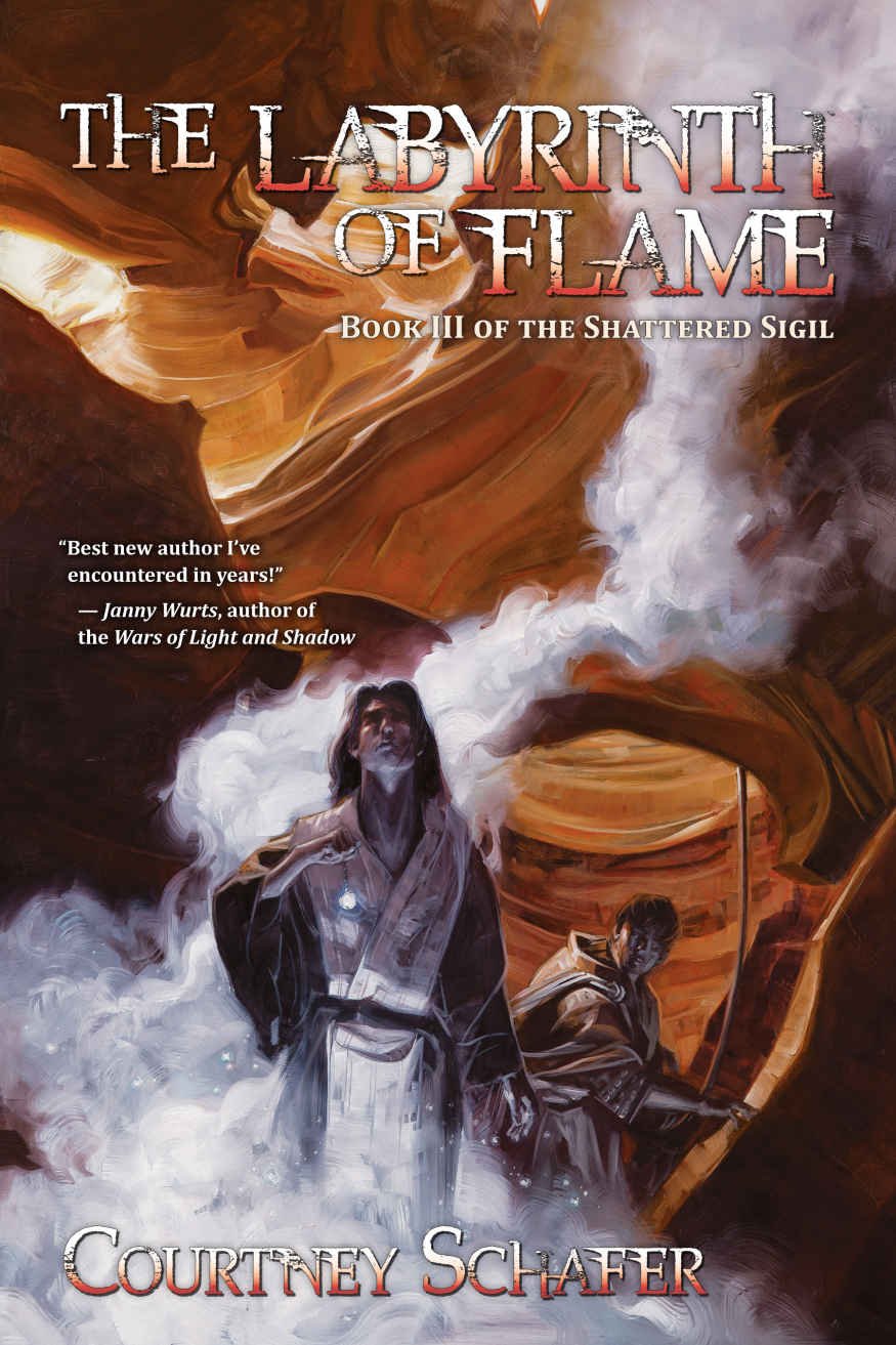 Cover of The Labyrinth of Flame