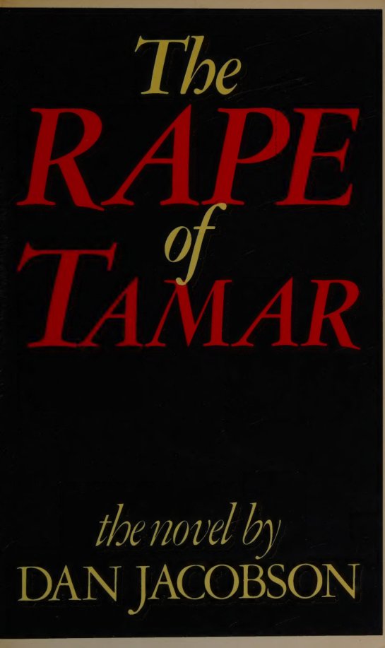 Cover of The rape of Tamar
