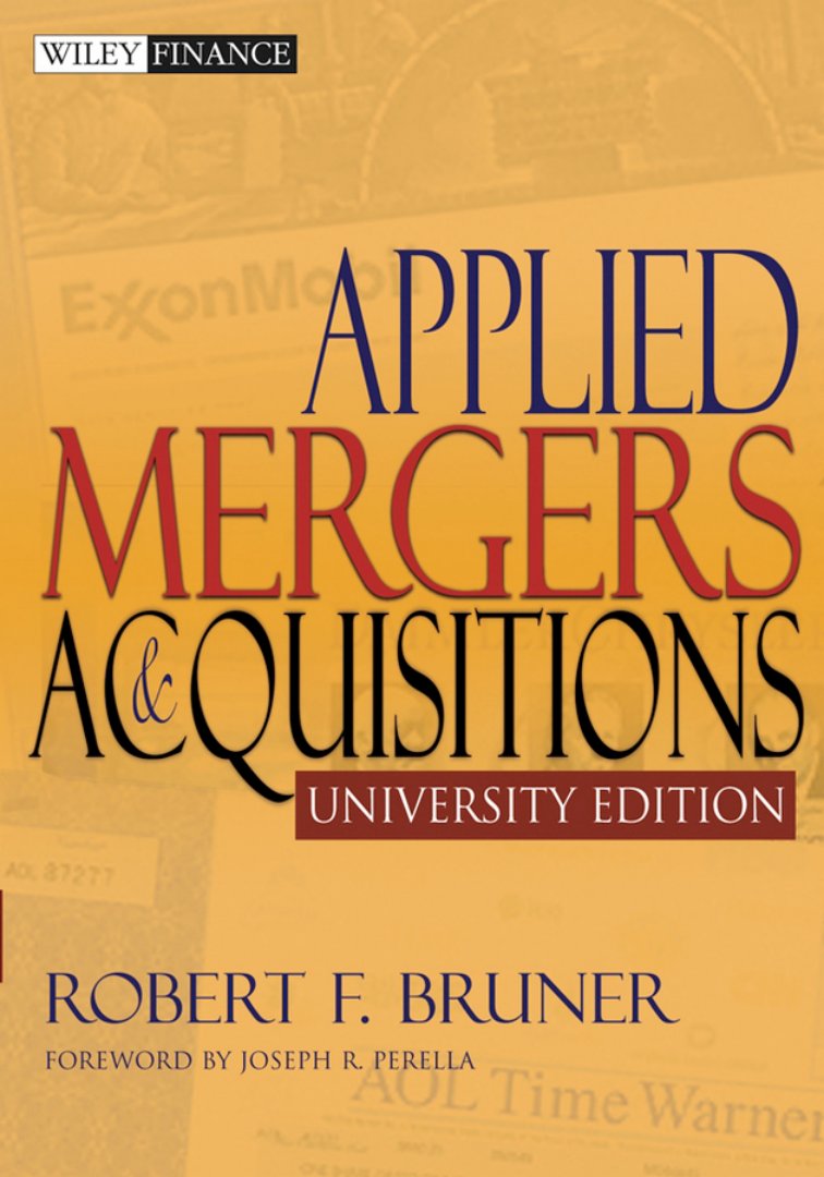Cover of Applied Mergers and Acquisitions