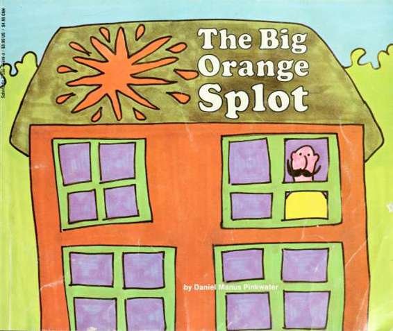 Cover of The big orange splot