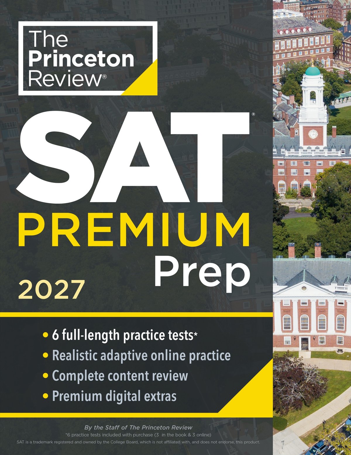 Cover of Princeton Review SAT Premium Prep, 2027