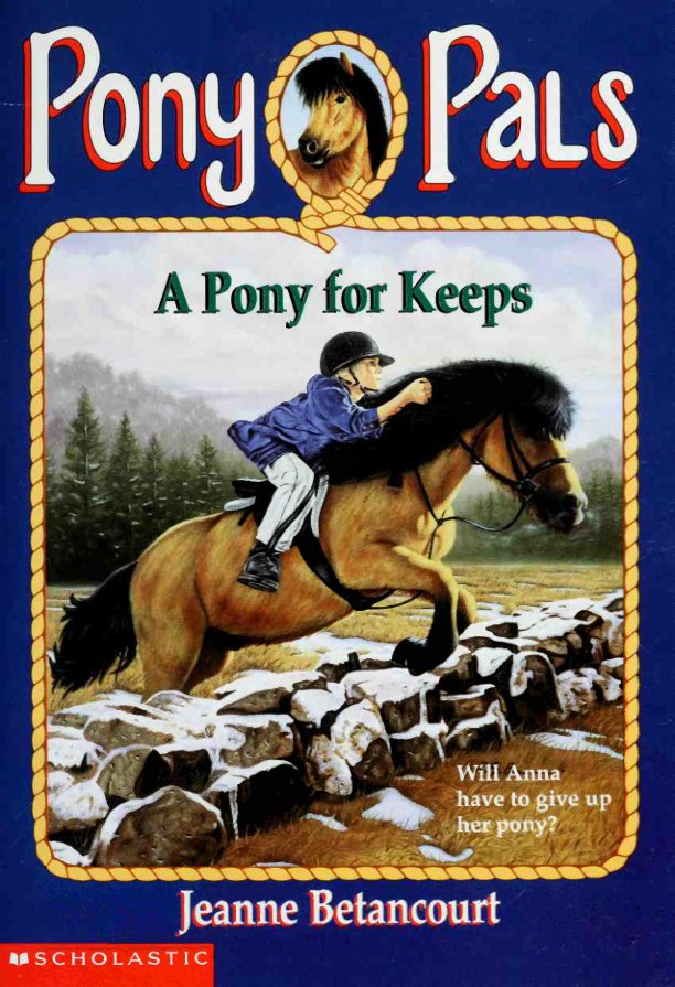 Cover of A pony for keeps