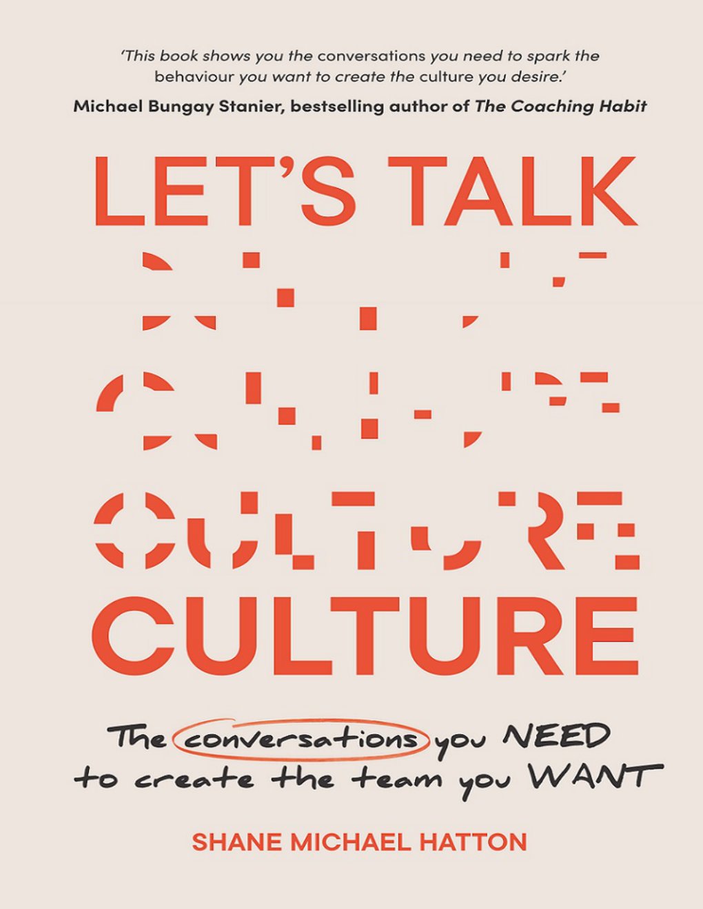 Cover of LET’S TALK CULTURE