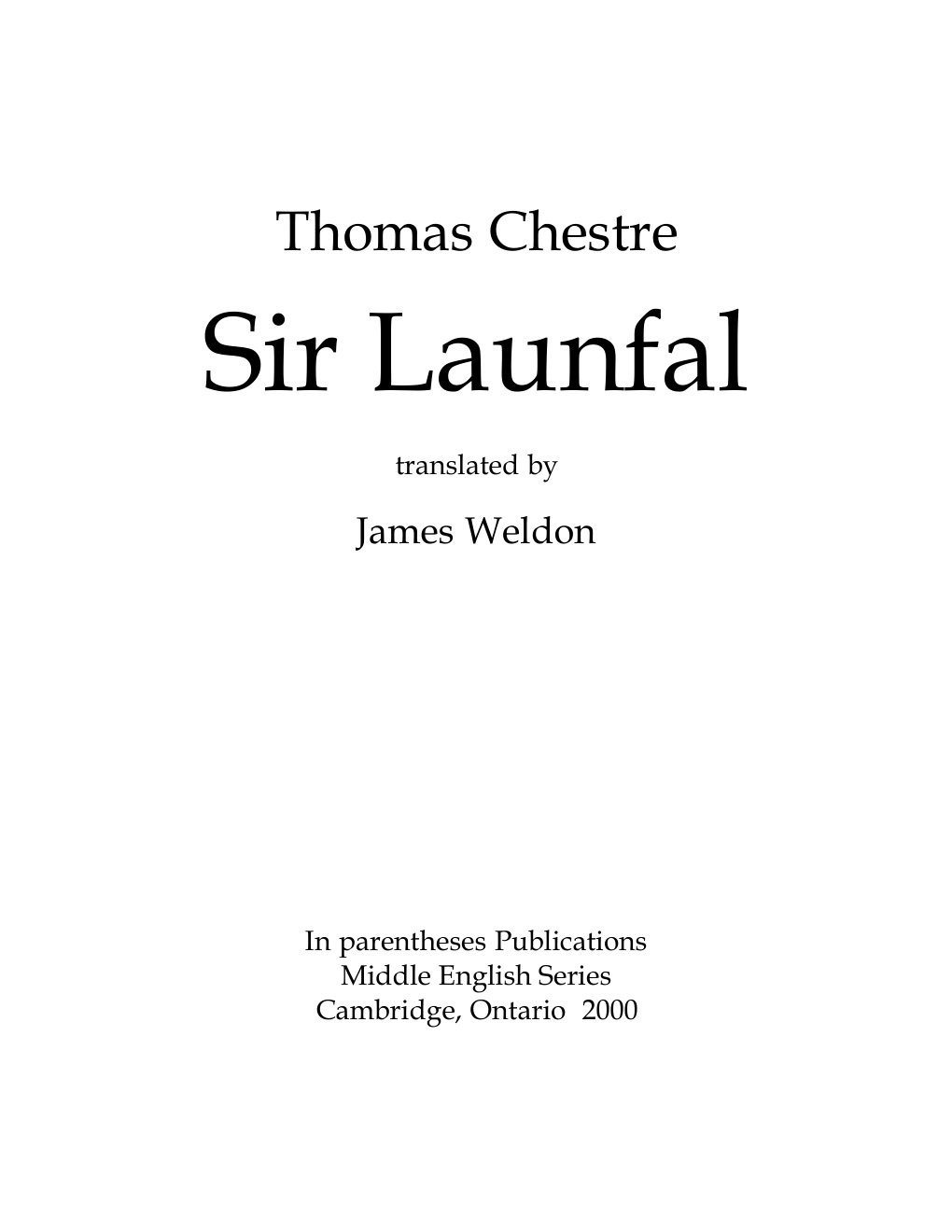 Cover of launfal weldon.inp (1956)
