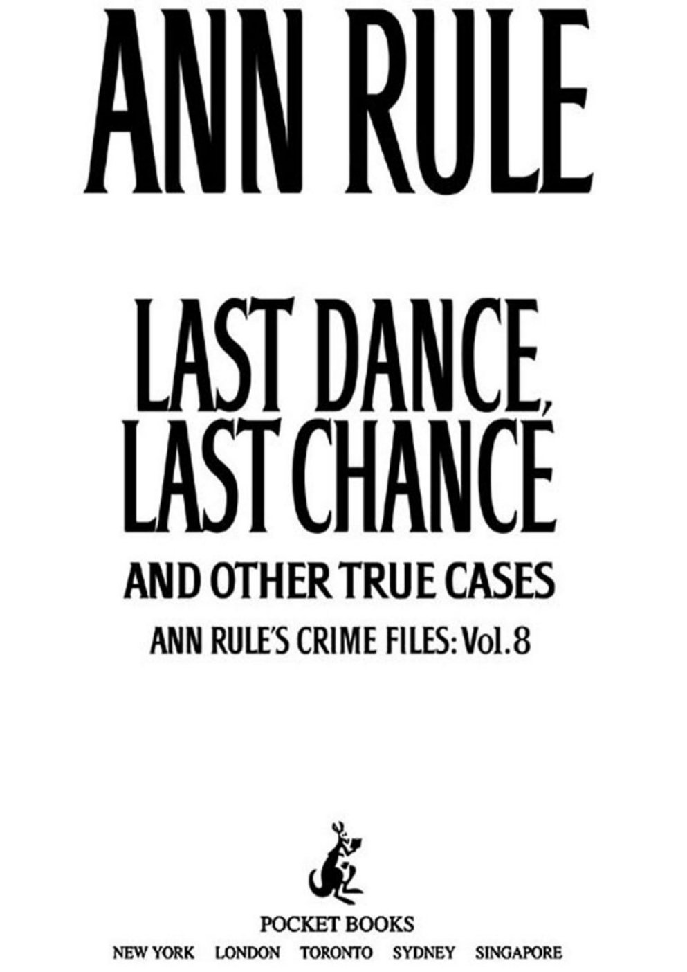 Cover of Last Dance, Last Chance