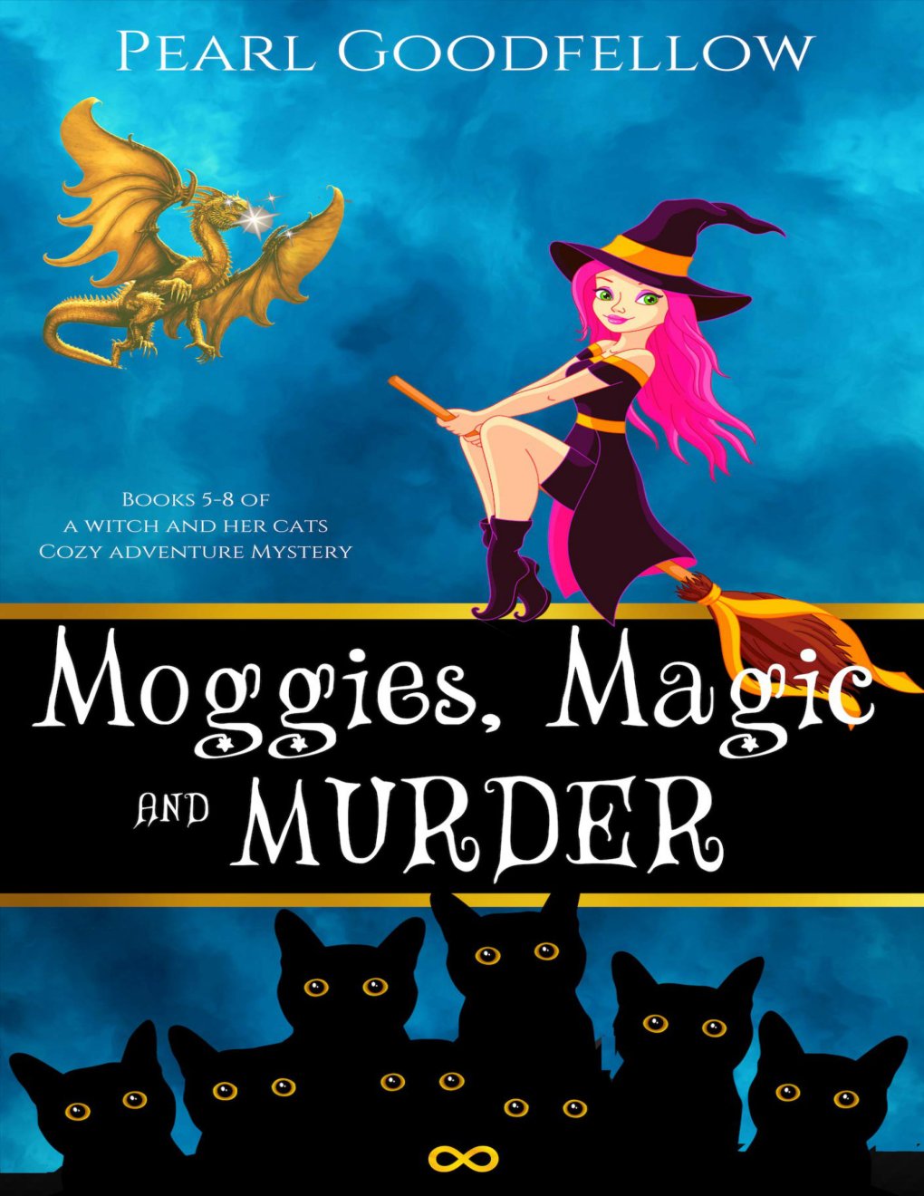 Cover of Moggies, Magic and Murder (2018)