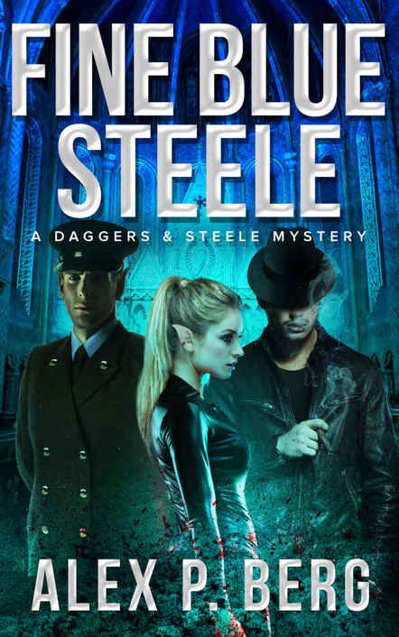 Cover of Fine Blue Steele (Daggers & Steele Book 4)