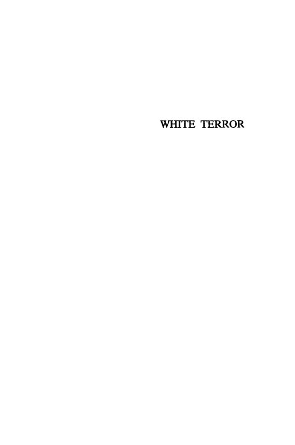 Cover of WHITE TERROR
