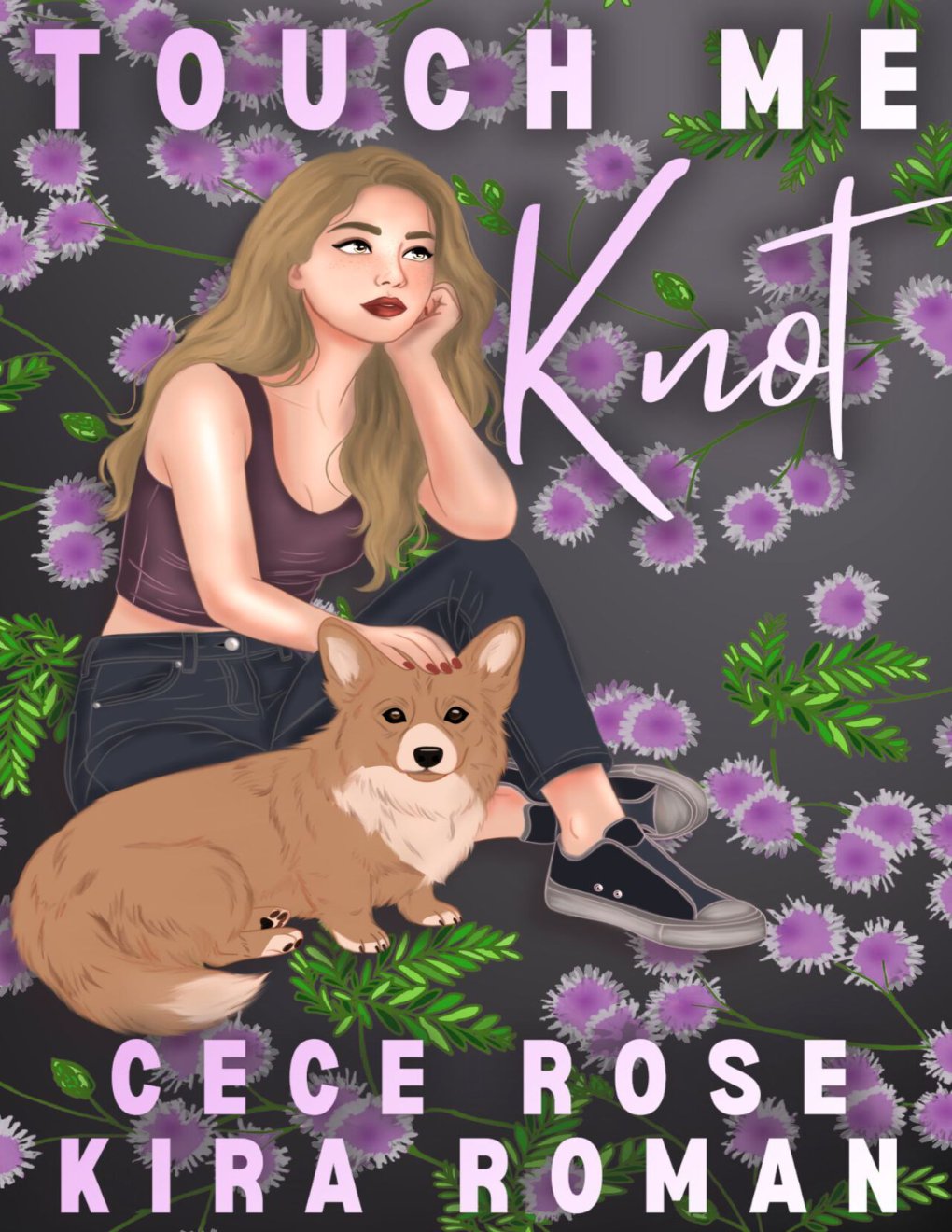 Cover of Touch Me Knot: A Reverse Harem Omegaverse Romance