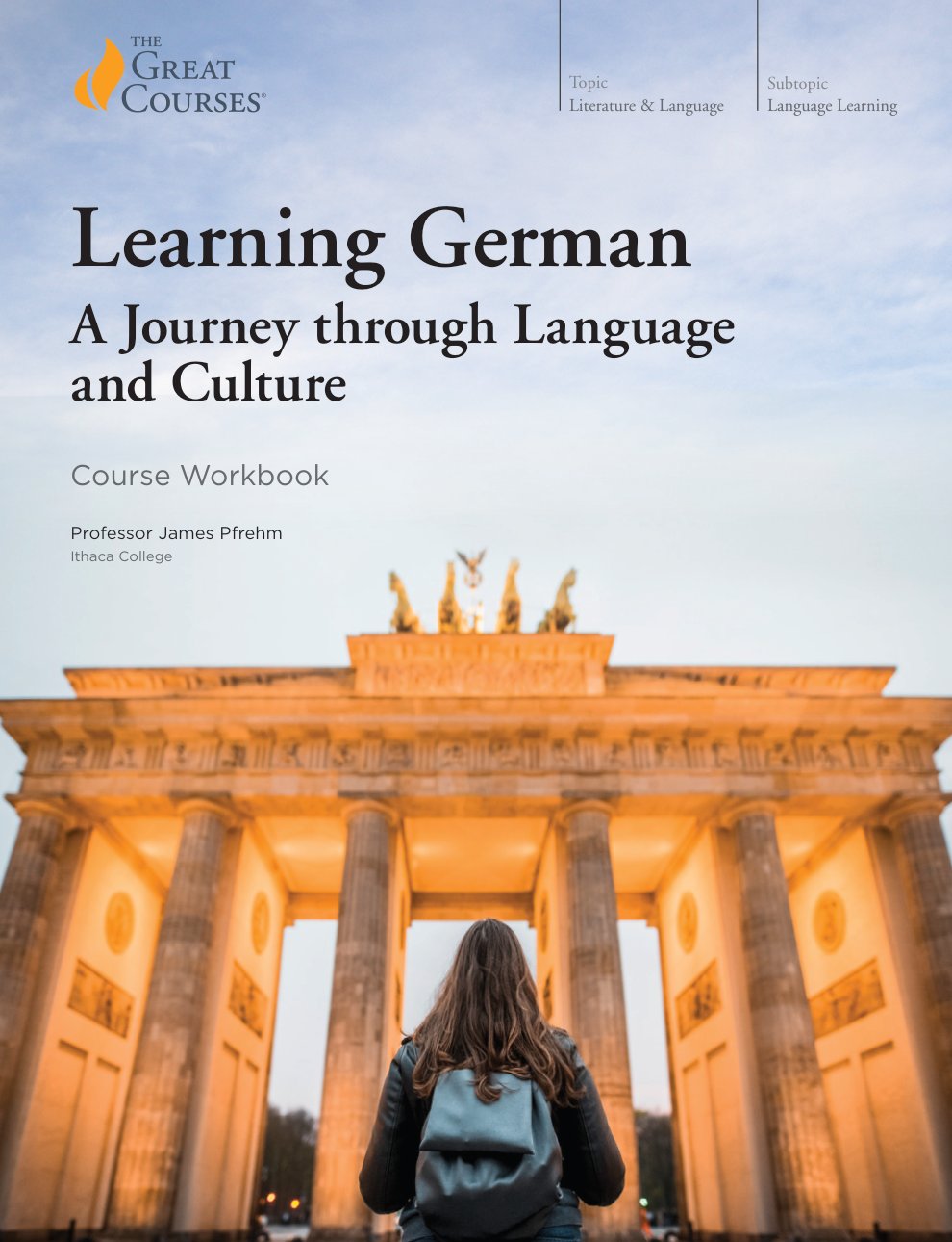 Cover of Learning German: A Journey through Language and Culture