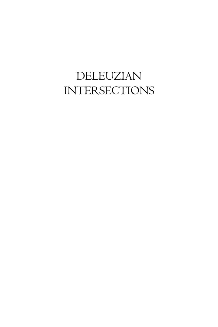 Cover of DELEUZIAN