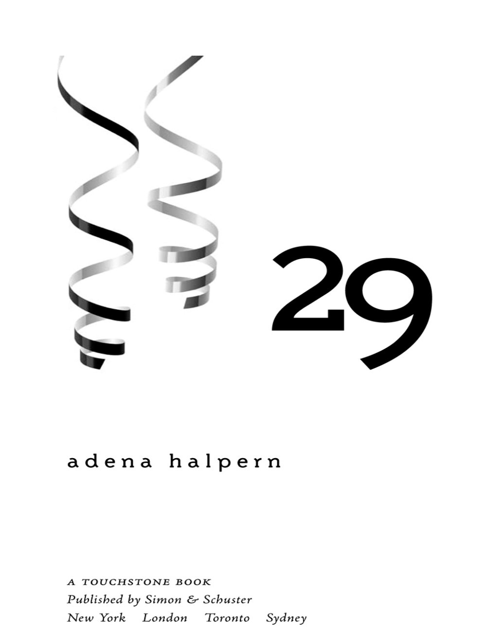 Cover of Adena Halpern - 29
