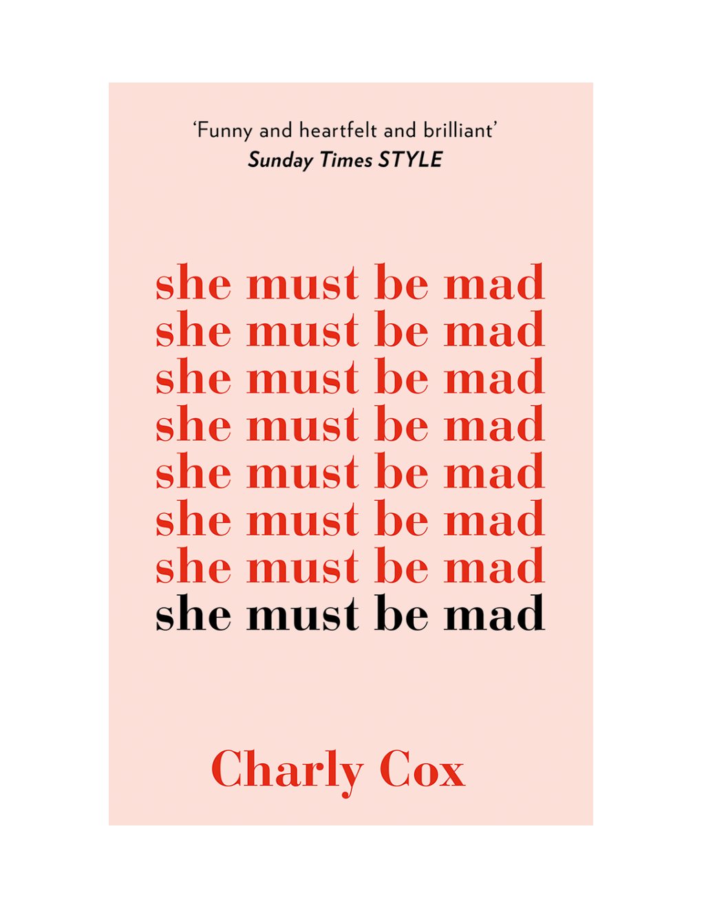 Cover of She Must Be Mad
