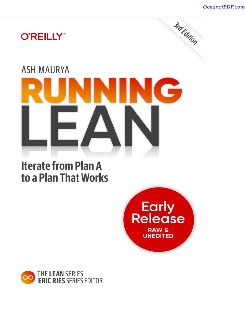 Cover of Running Lean, 3rd Edition