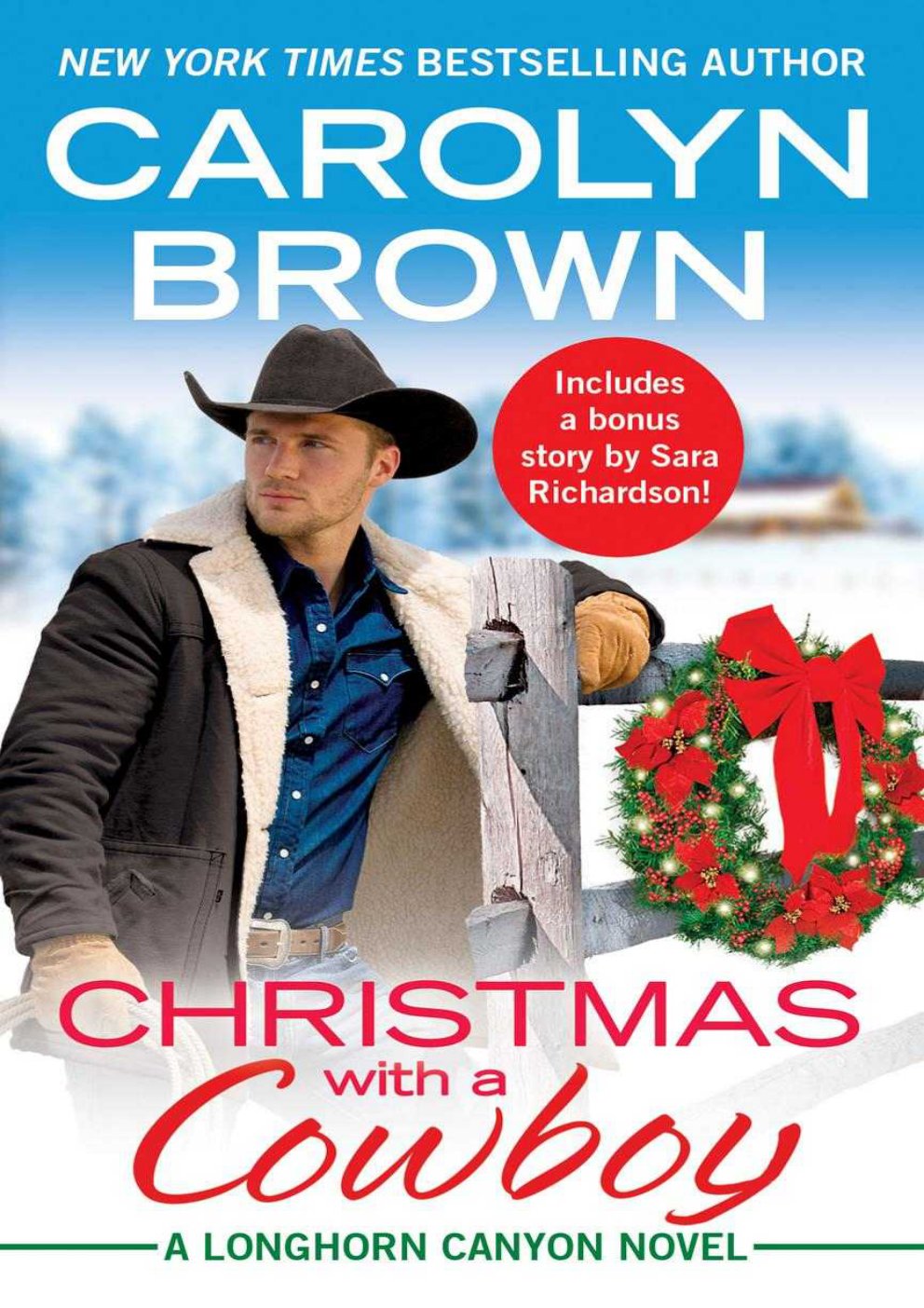 Cover of Christmas with a Cowboy